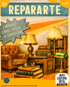 LAMPARAS, LIBROS, OPITICA Y CARPINTERIA