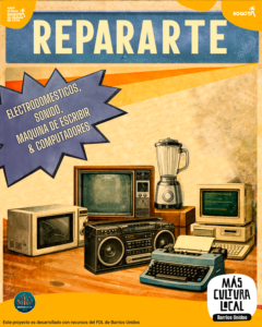electrodomesticos, sonido maquina de escribir y computadores